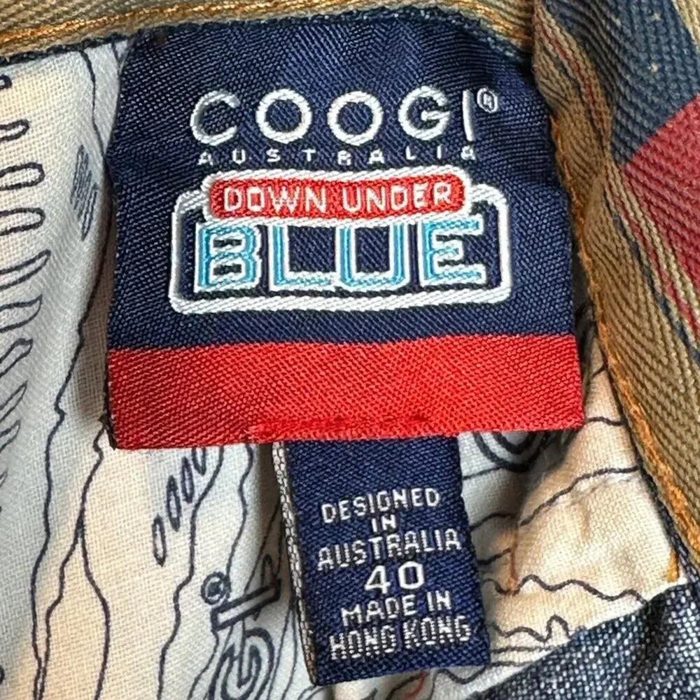 Vintage 90s Coogi Australia Men Straight Fit Jean Blue Denim Size 40 100% Cotton - Picture 5 of 9